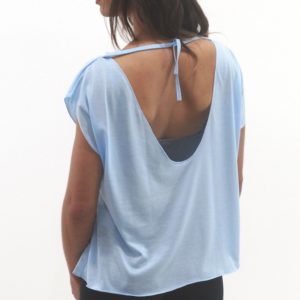 Blusa Fenda Azul 520 DT Pau de Selfie